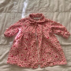 Specialty Girl Pink Floral Blouse